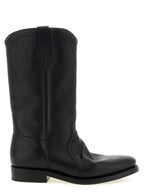 Black Calfskin Bruce Boot