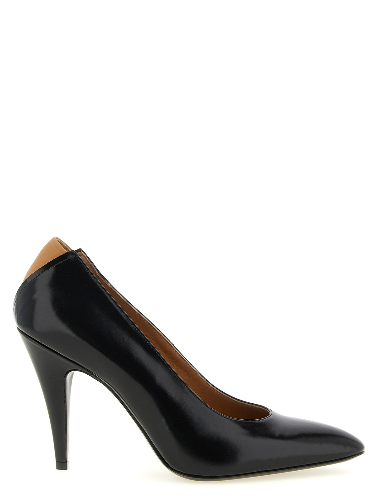 Alma Calfskin Black Pumps