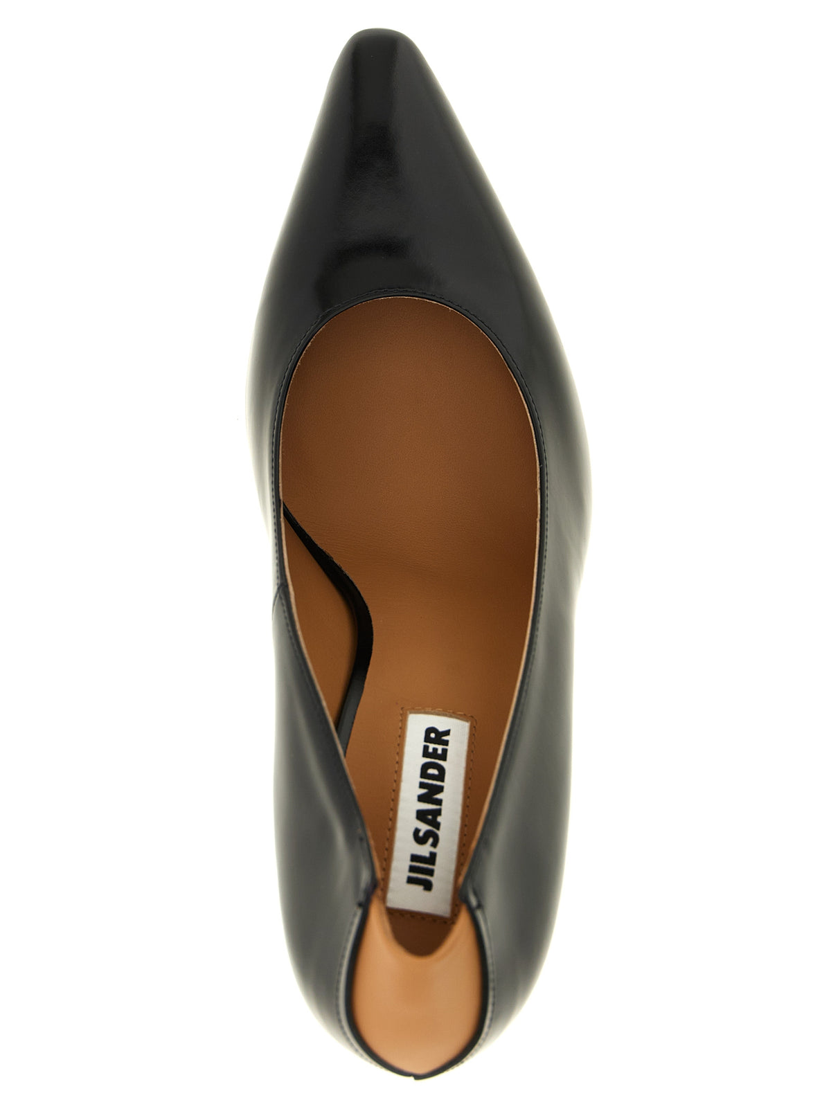 Alma Calfskin Black Pumps