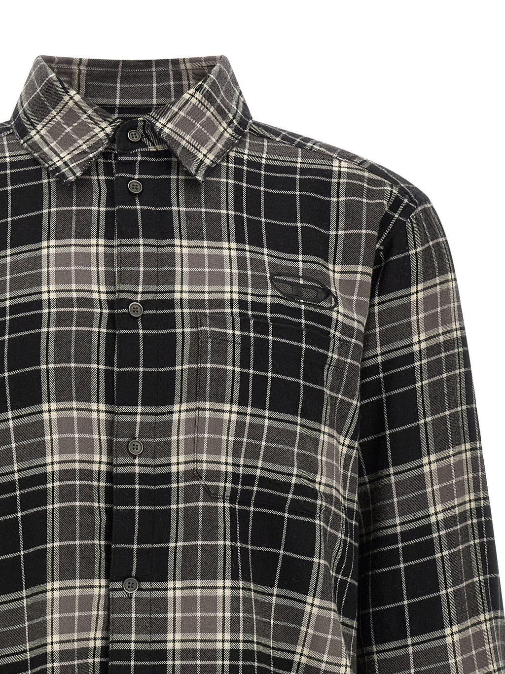 Cotton S-Simply-Hnbi Check Blouse