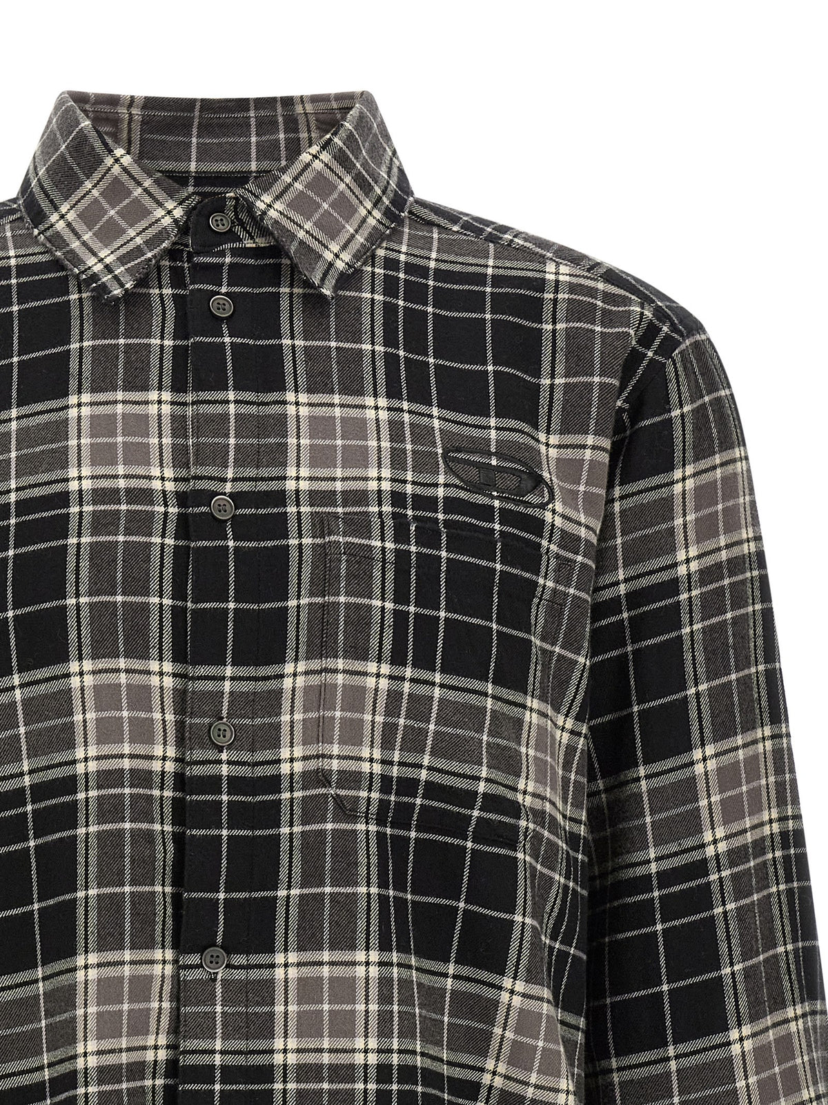 Cotton S-Simply-Hnbi Check Blouse