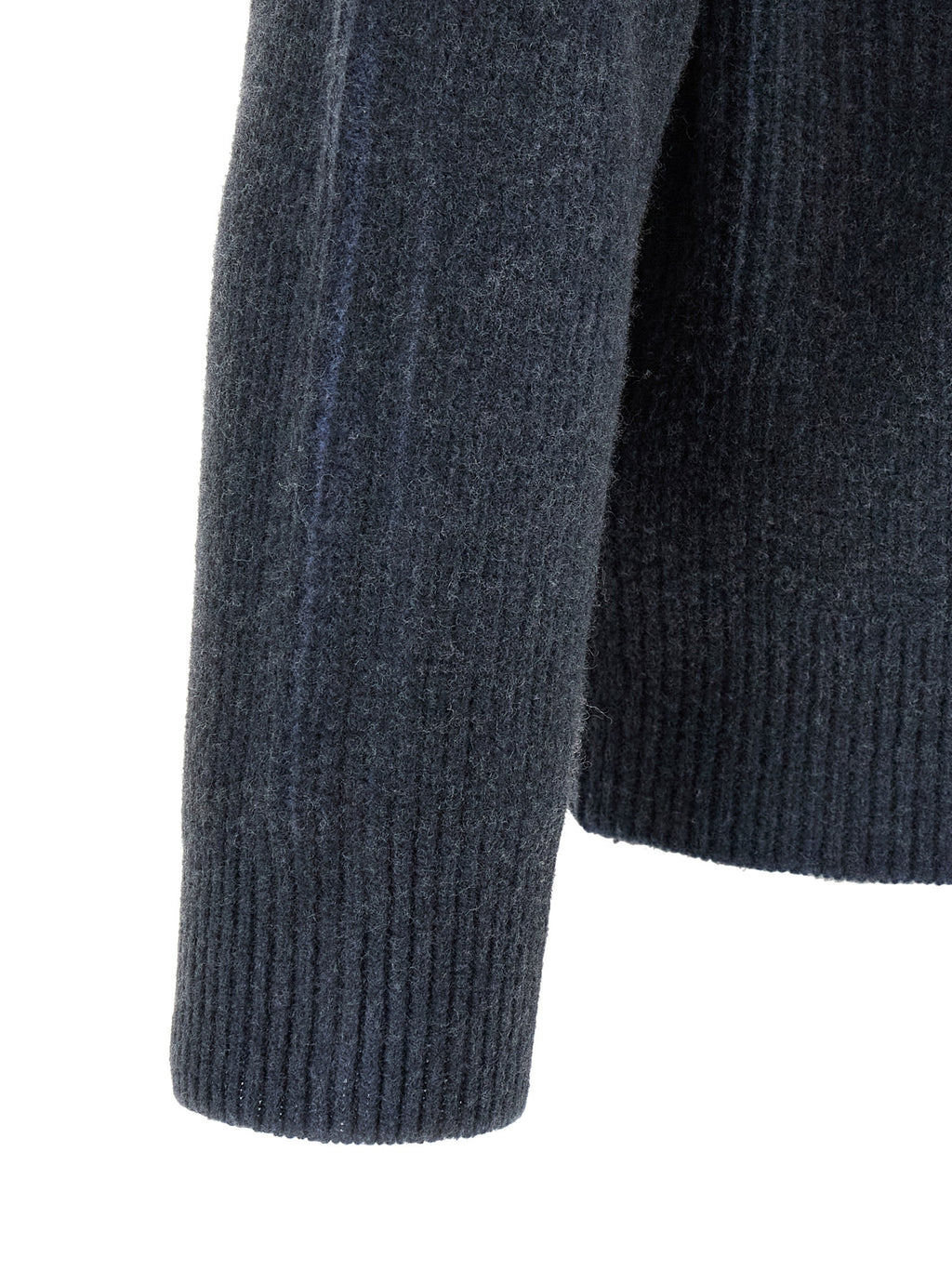 Blue Wool K-Pickler Crew Neck Sweater