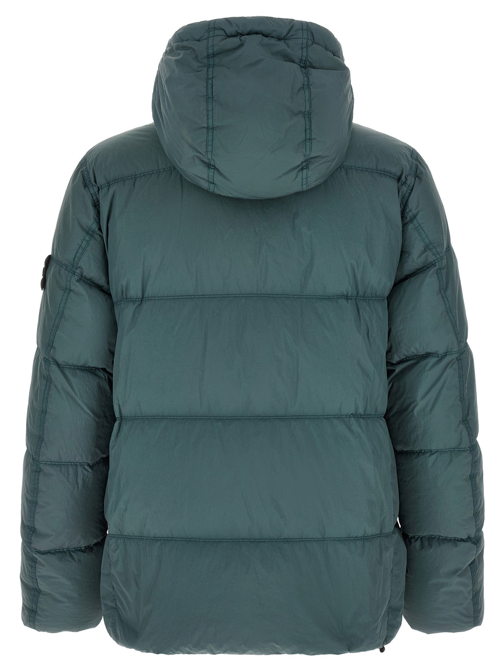 Green Polyamide Down Jacket