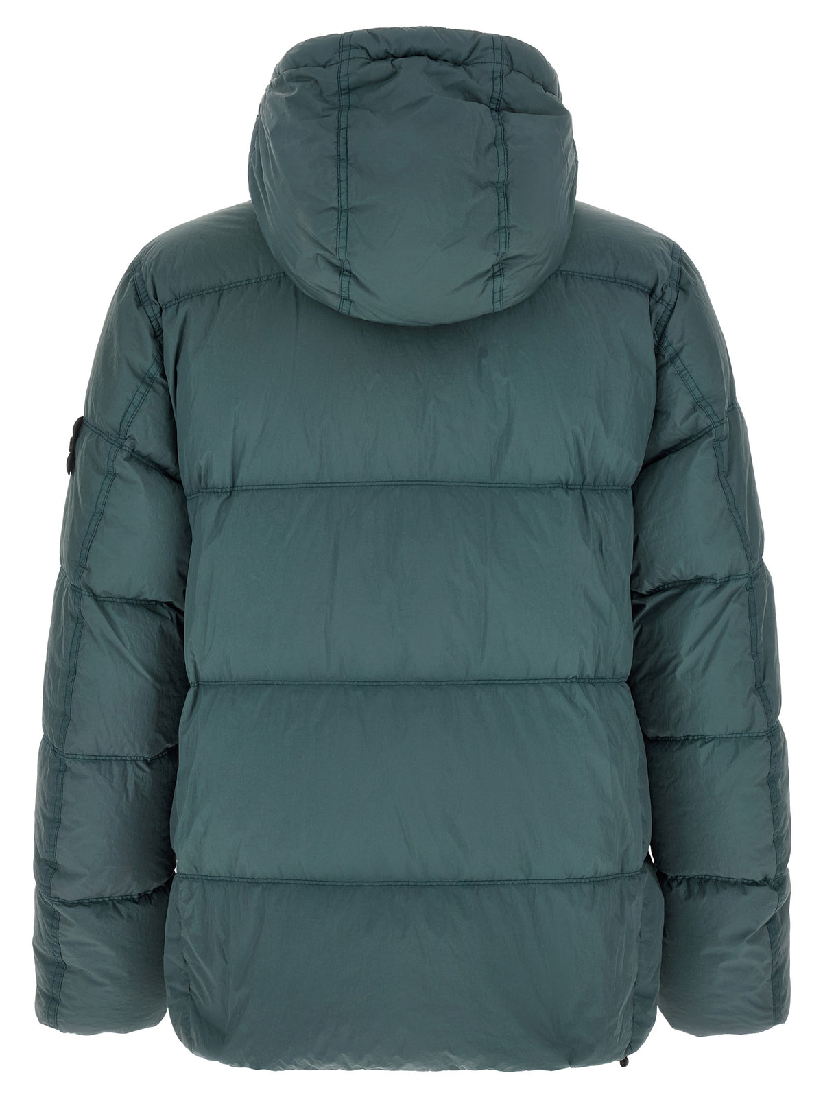 Green Polyamide Down Jacket
