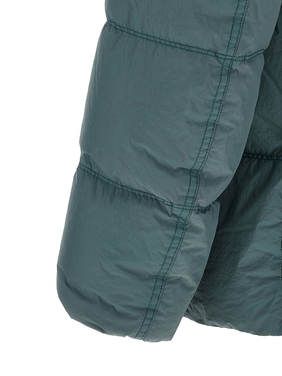 Green Polyamide Down Jacket