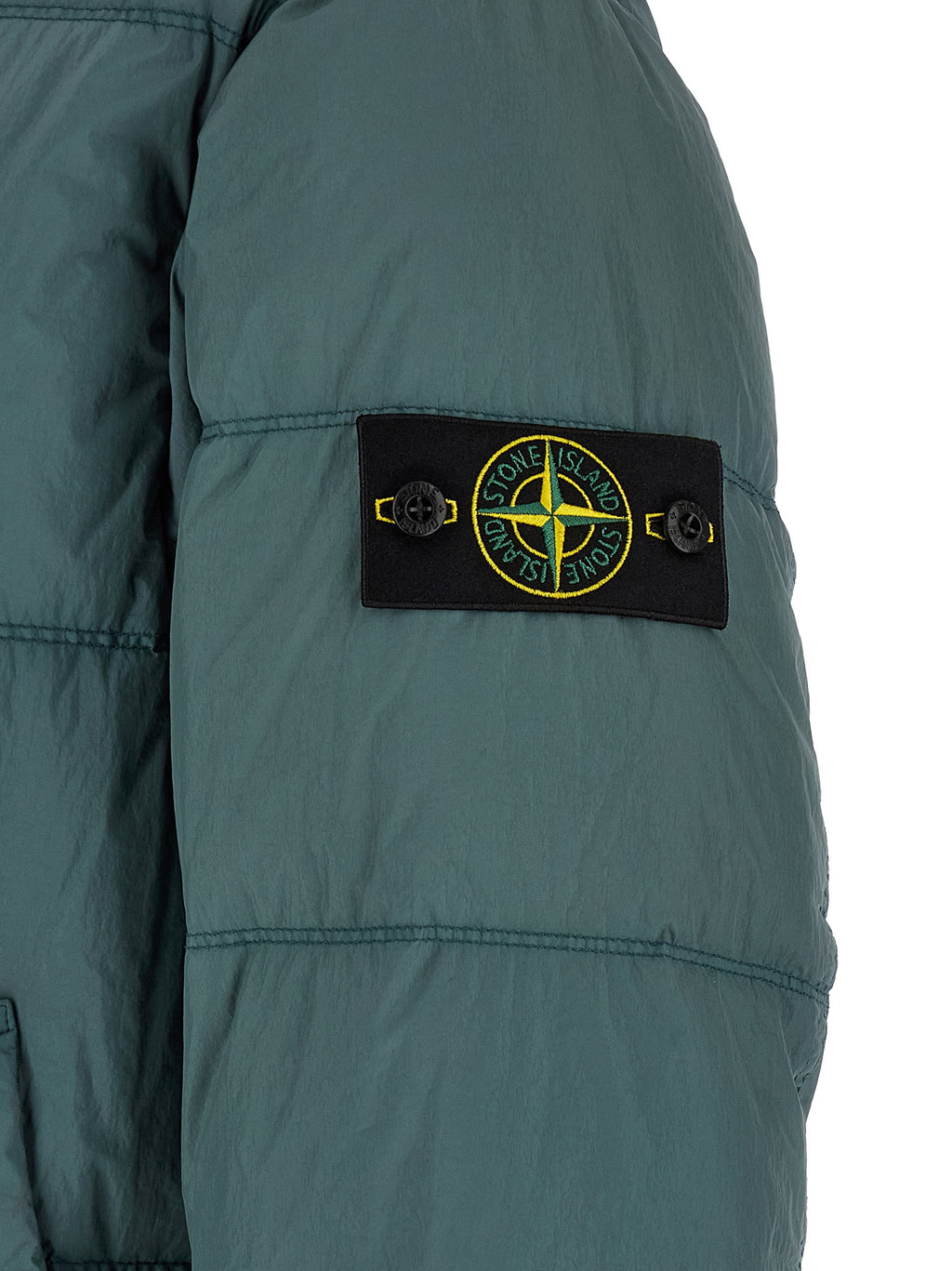 Green Polyamide Down Jacket