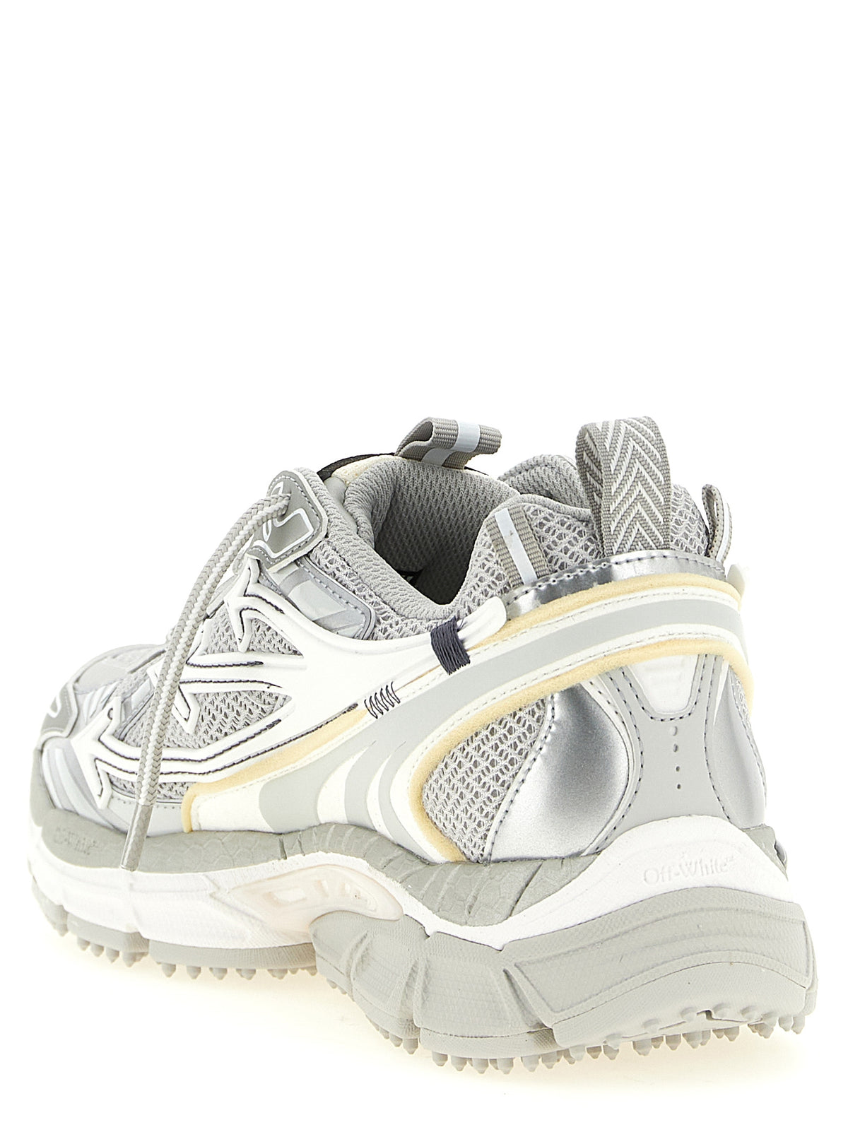 Be Right Back Gray Polyurethane, Polyester & Polyamide Athletic Sneakers