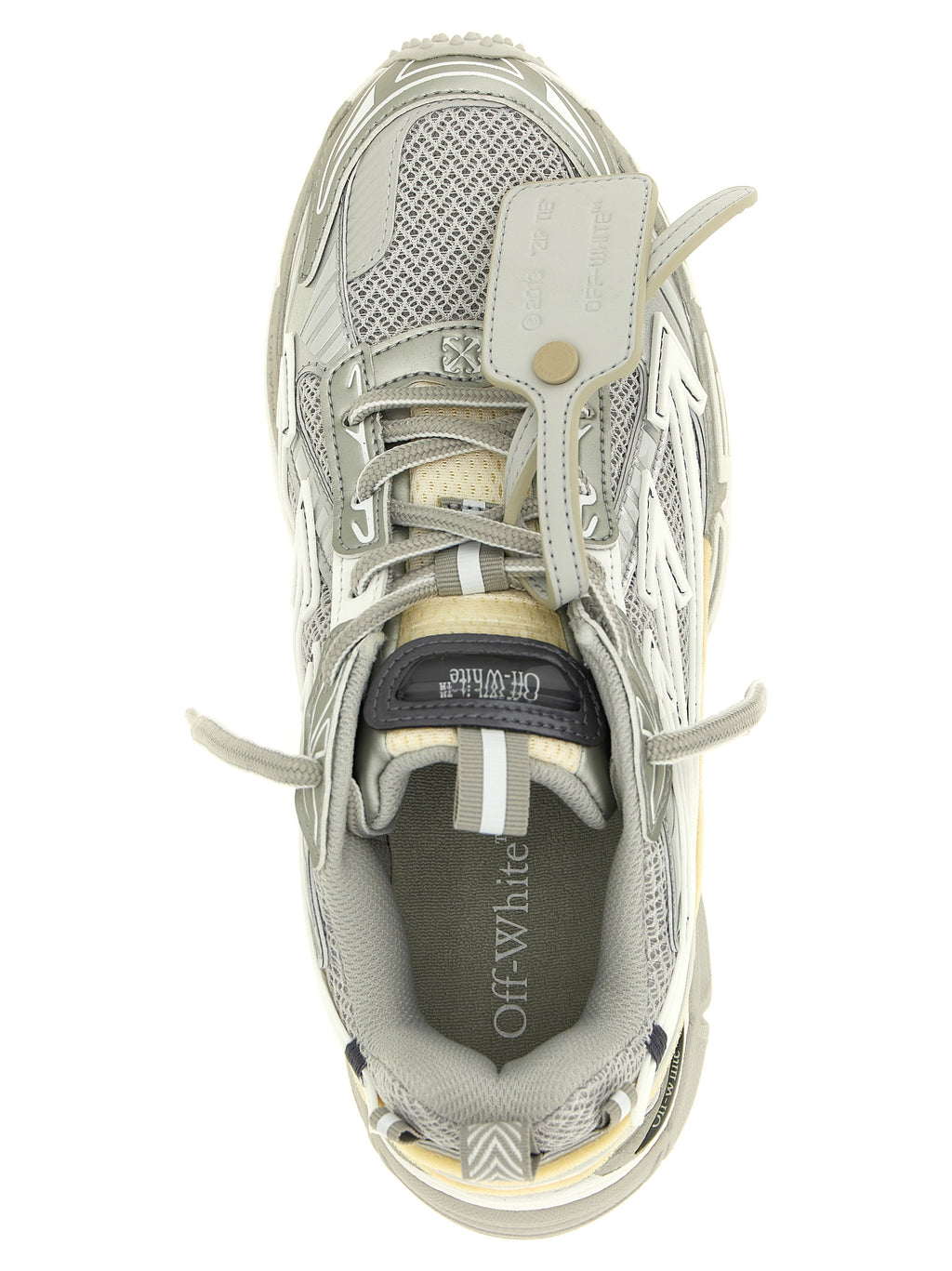 Be Right Back Gray Polyurethane, Polyester & Polyamide Athletic Sneakers