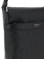 Hammered Calfskin Crossbody Bag
