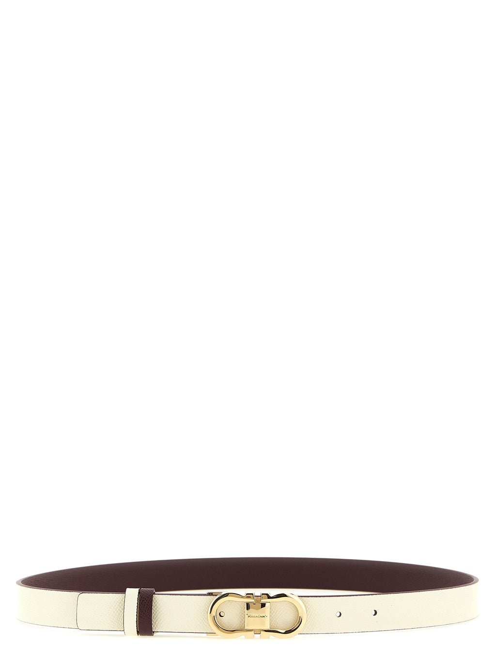 Multicolor Calfskin Reversible Belt