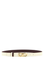 Multicolor Calfskin Reversible Belt