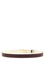 Multicolor Calfskin Reversible Belt