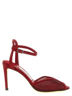 Red Lamb Leather Sacora Sandals