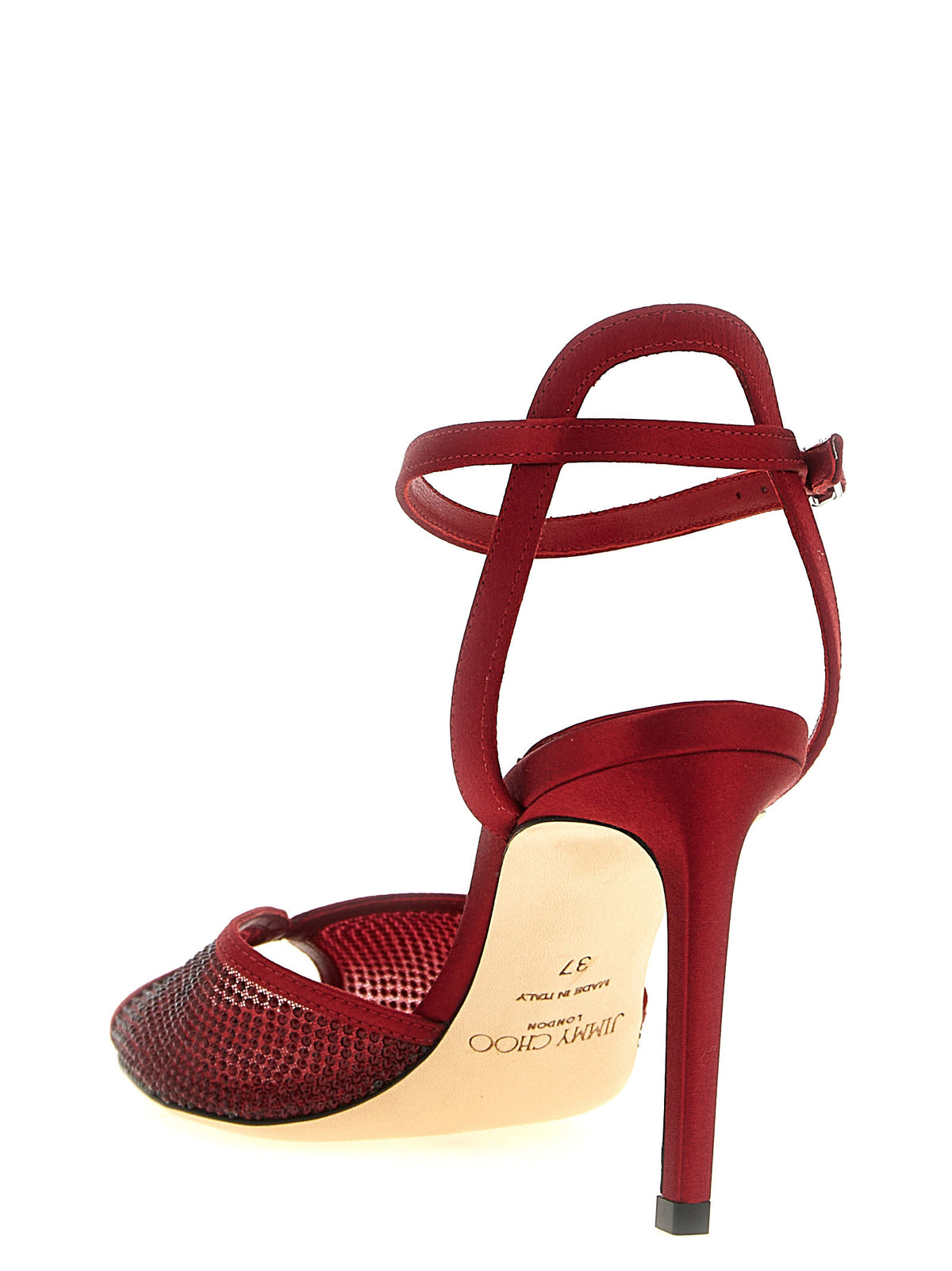 Red Lamb Leather Sacora Sandals