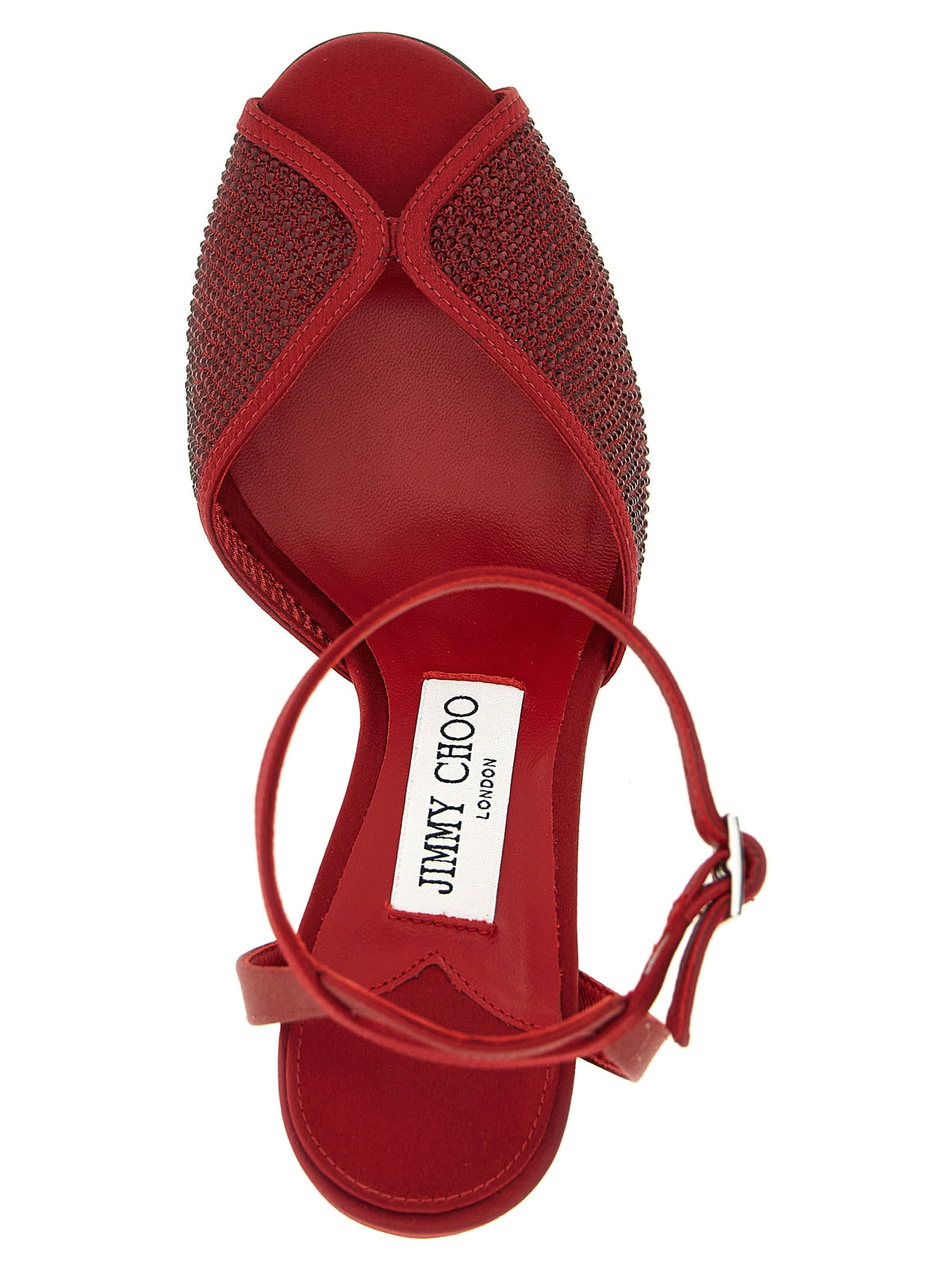Red Lamb Leather Sacora Sandals