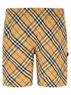 Seb Beige Polyamide Swim Shorts