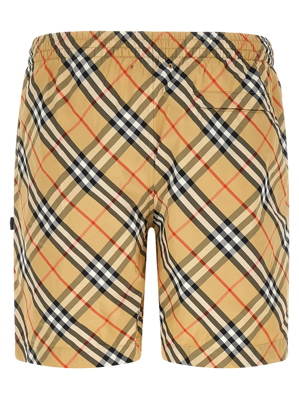 Seb Beige Polyamide Swim Shorts