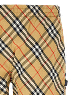 Seb Beige Polyamide Swim Shorts