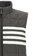 Gray Polyamide Sleeveless Vest