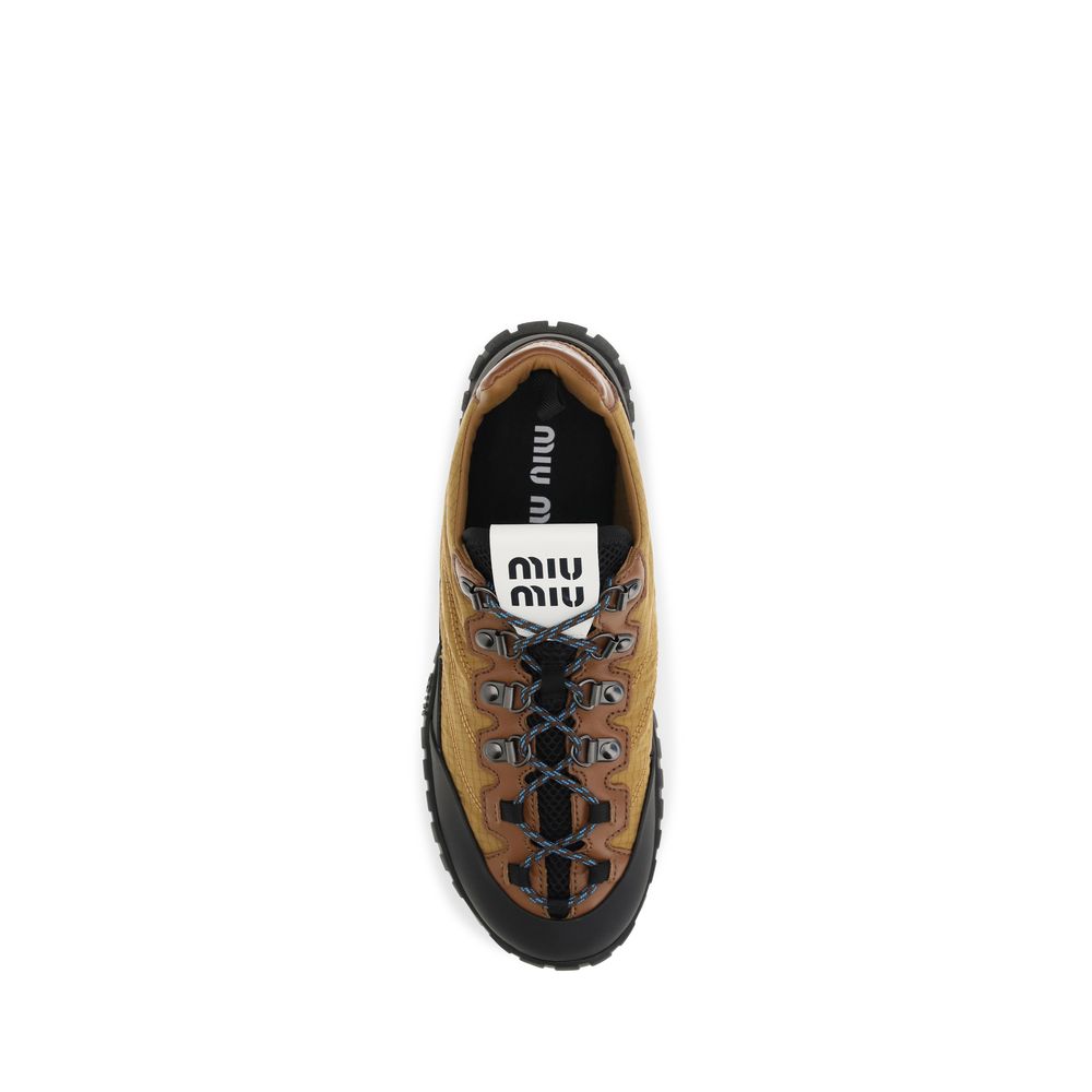 Ripstop Polyamide Athletic Sneakers