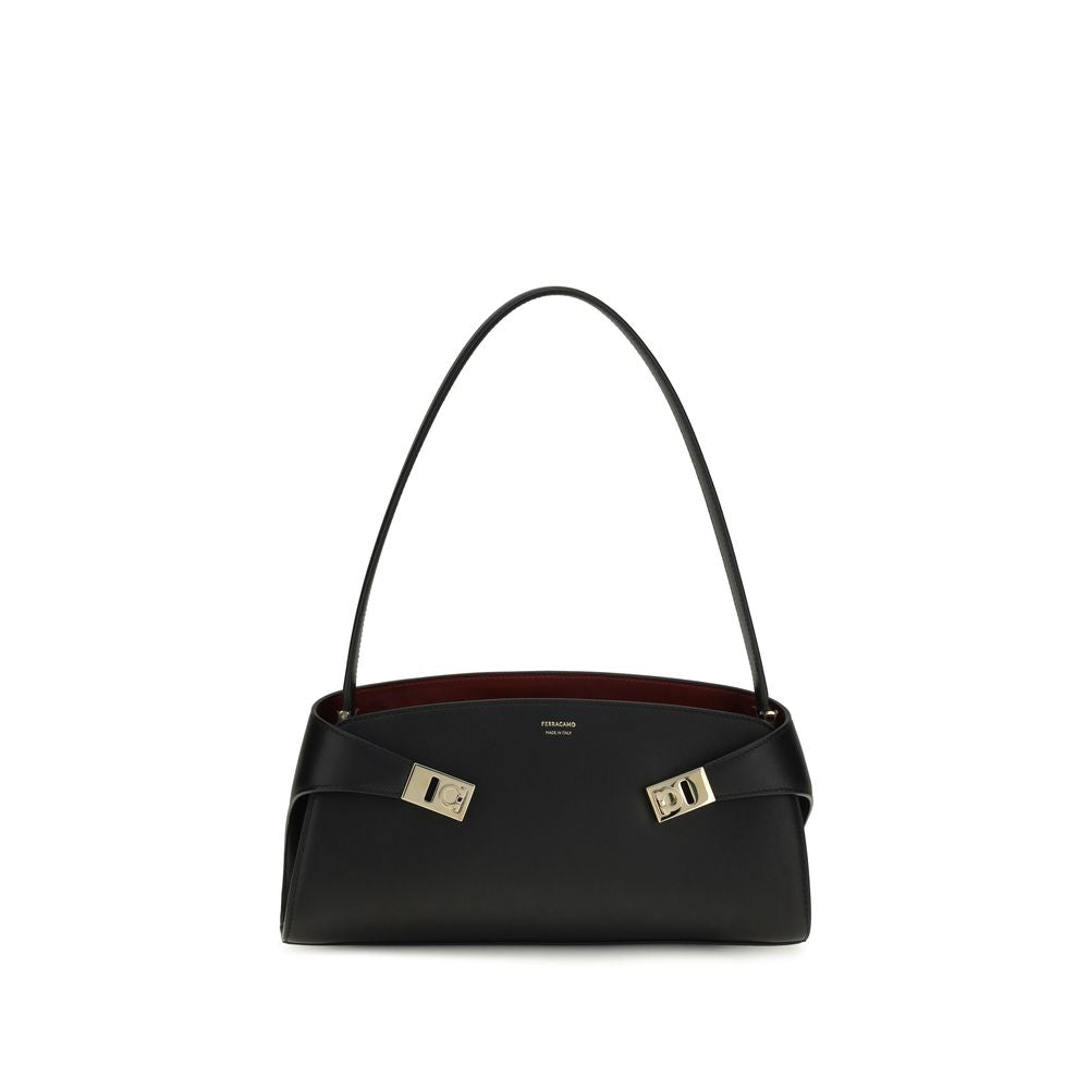Calfskin Hug East-West Shoulder Bag