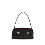 Calfskin Hug East-West Shoulder Bag
