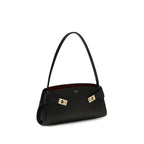 Calfskin Hug East-West Shoulder Bag
