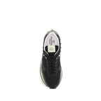 Leather & Nylon Stud Up Sneakers