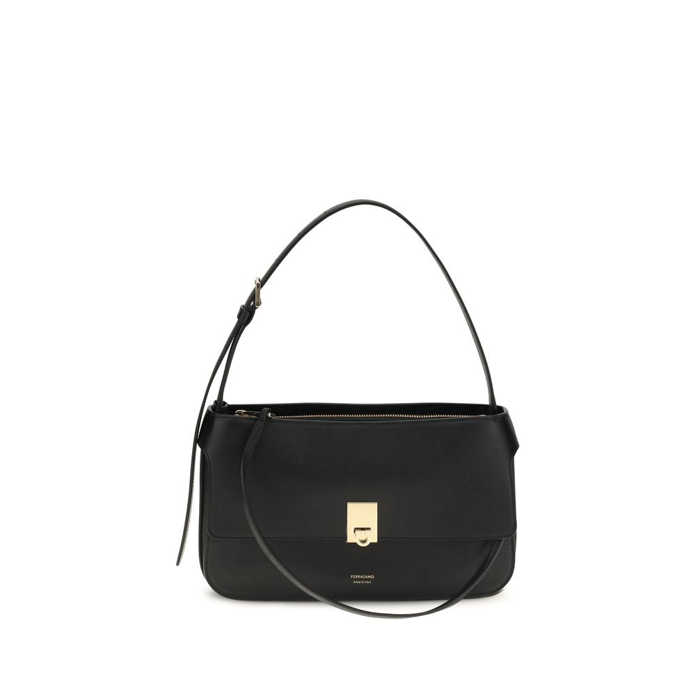 Mini Cara Calfskin Shoulder Bag
