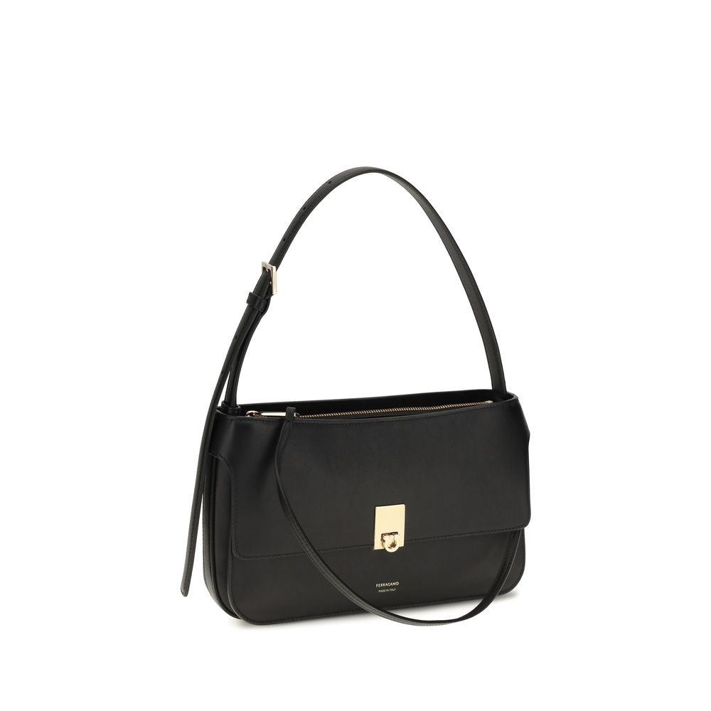 Mini Cara Calfskin Shoulder Bag