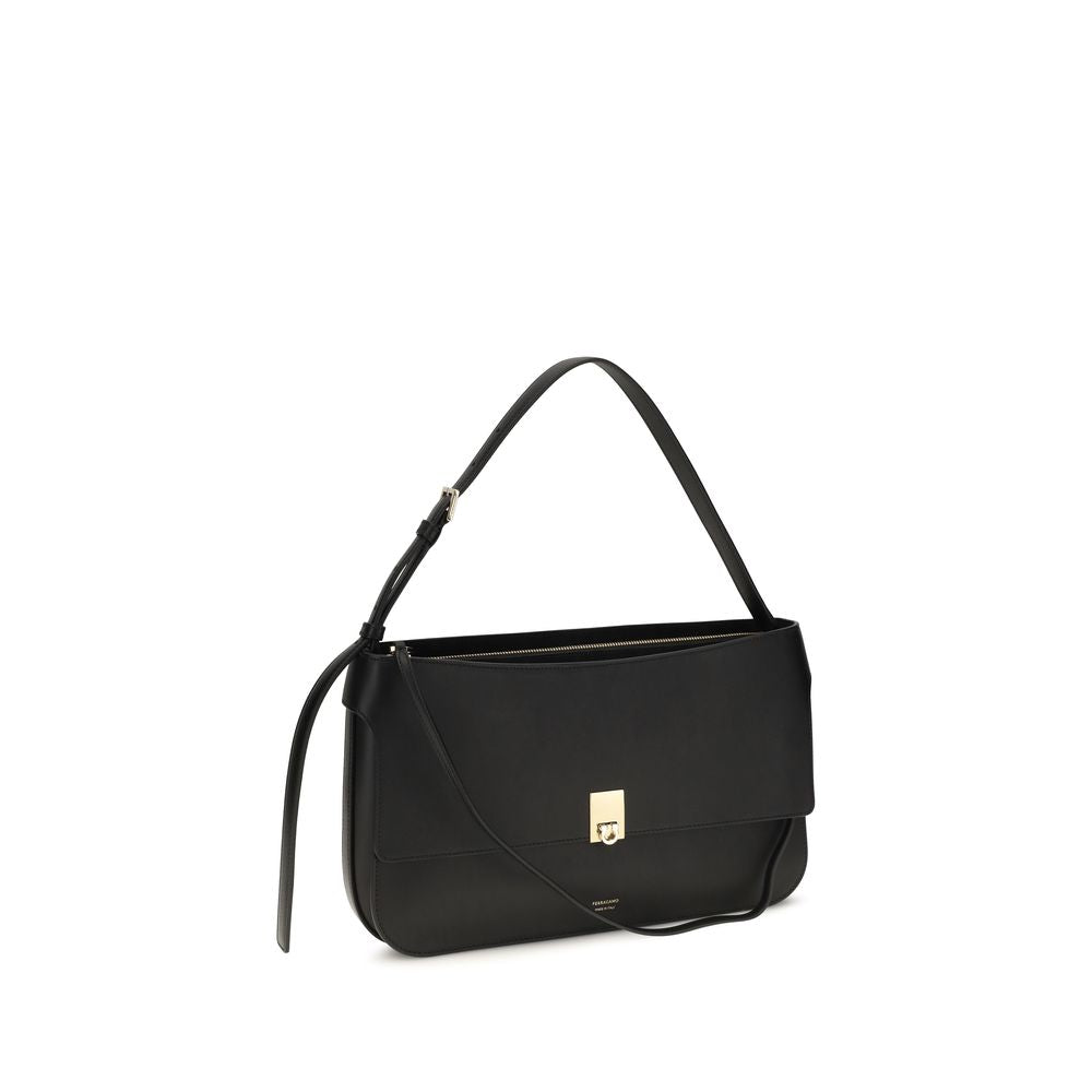 Small Calfskin Cara Shoulder Bag
