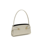 Calfskin Hug East‑West Shoulder Bag