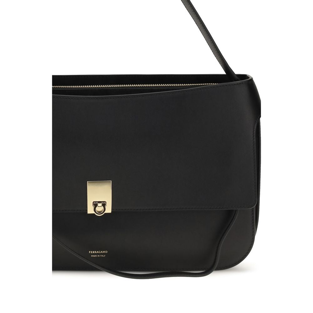 Small Calfskin Cara Shoulder Bag