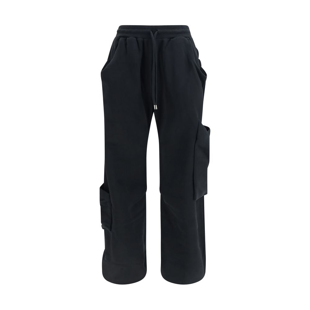 Black Cotton Achilles Sweatpants