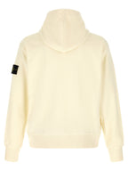 Oversized White Cotton Sweatshirt