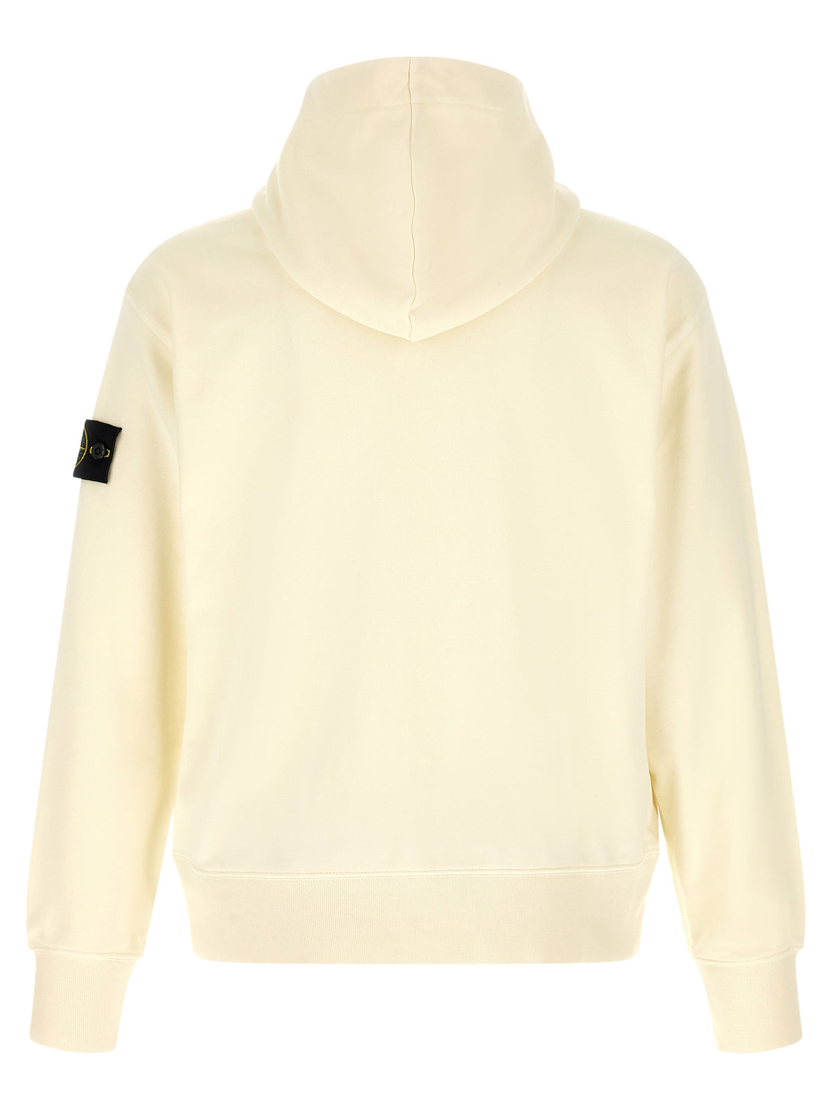 Oversized White Cotton Sweatshirt