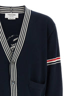 Navy Cotton Lobster Cardigan