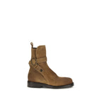 Calfskin Lace-Up Boots