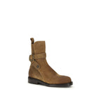 Calfskin Lace-Up Boots