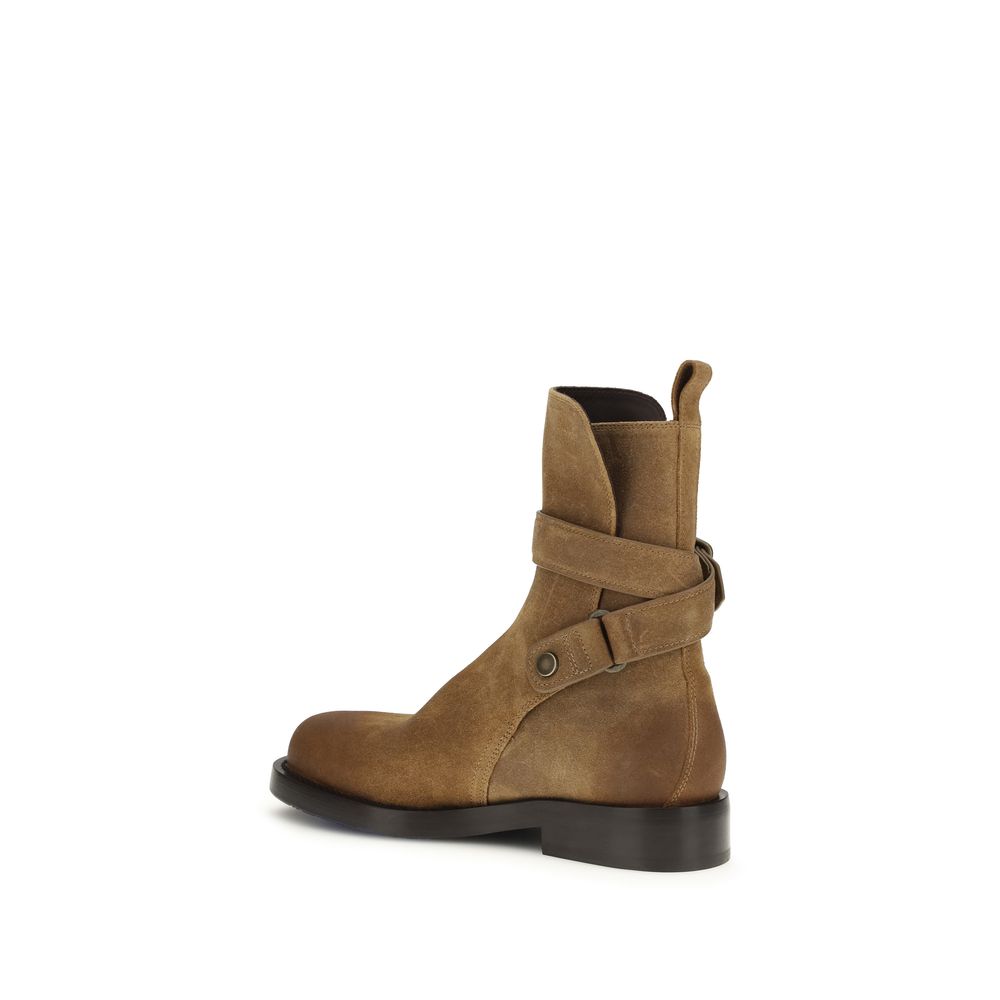Calfskin Lace-Up Boots