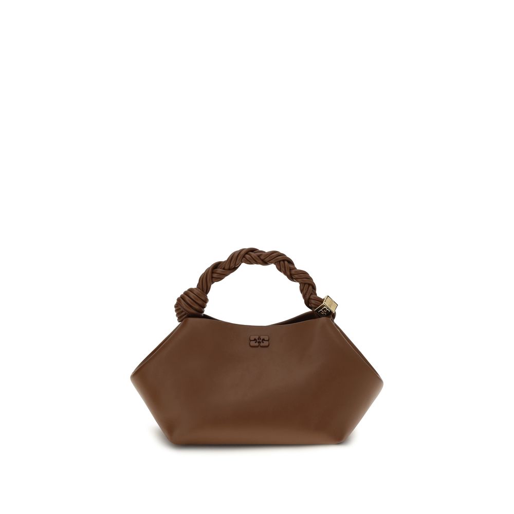 Small Recycled Leather Bou Shoulder Bag