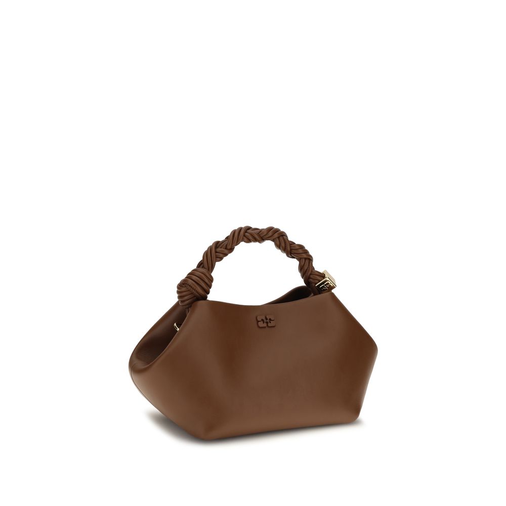 Small Recycled Leather Bou Shoulder Bag