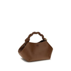Small Recycled Leather Bou Shoulder Bag