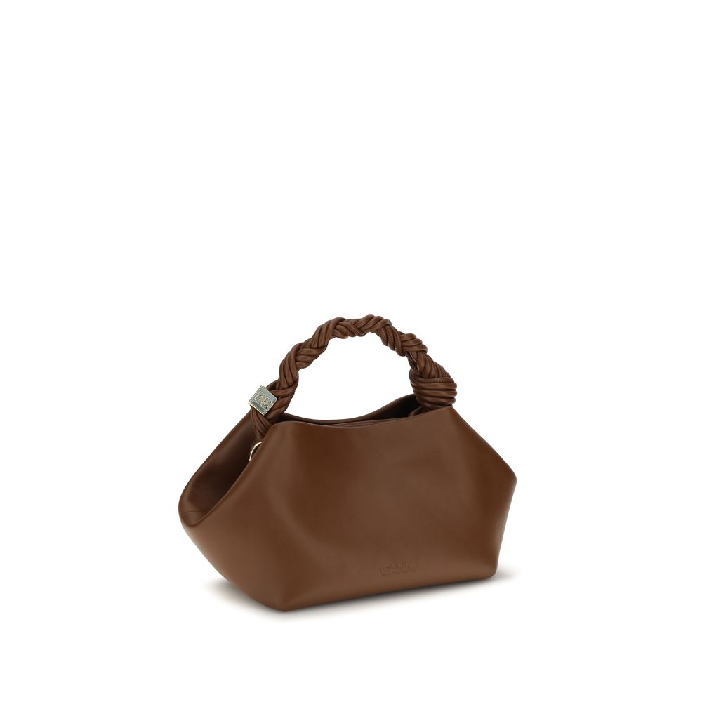 Small Recycled Leather Bou Shoulder Bag