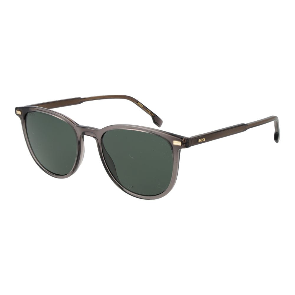 Grey Acetate Panto Sunglasses