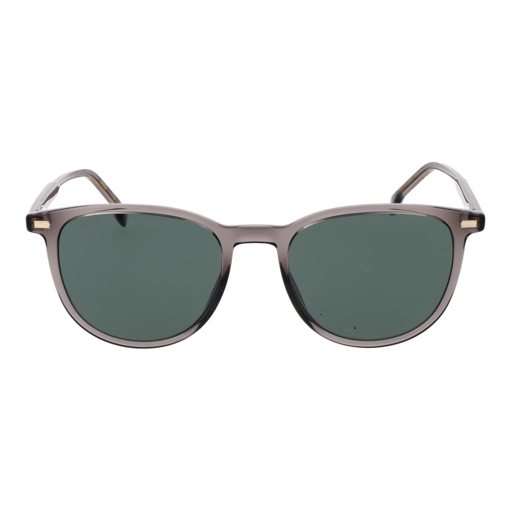 Grey Acetate Panto Sunglasses