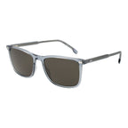 Blue Acetate Rectangle Sunglasses