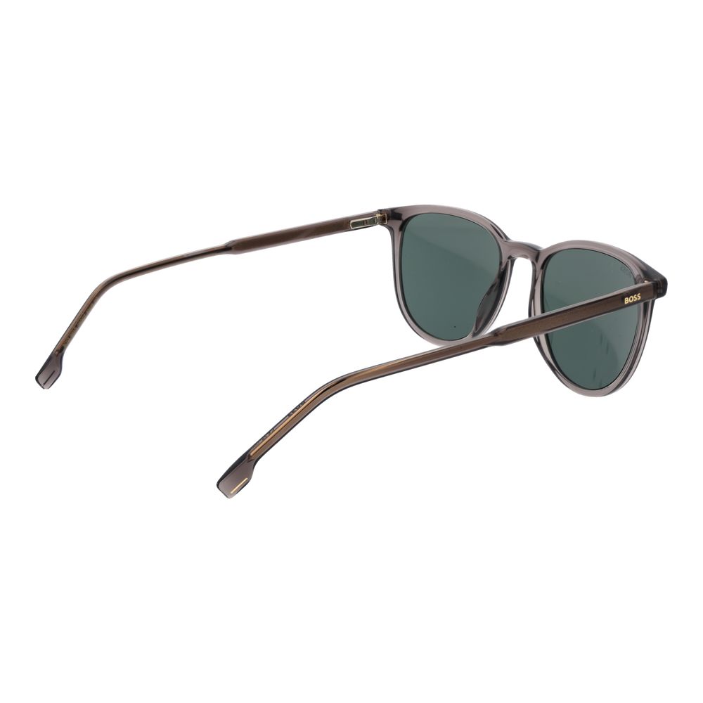 Grey Acetate Panto Sunglasses