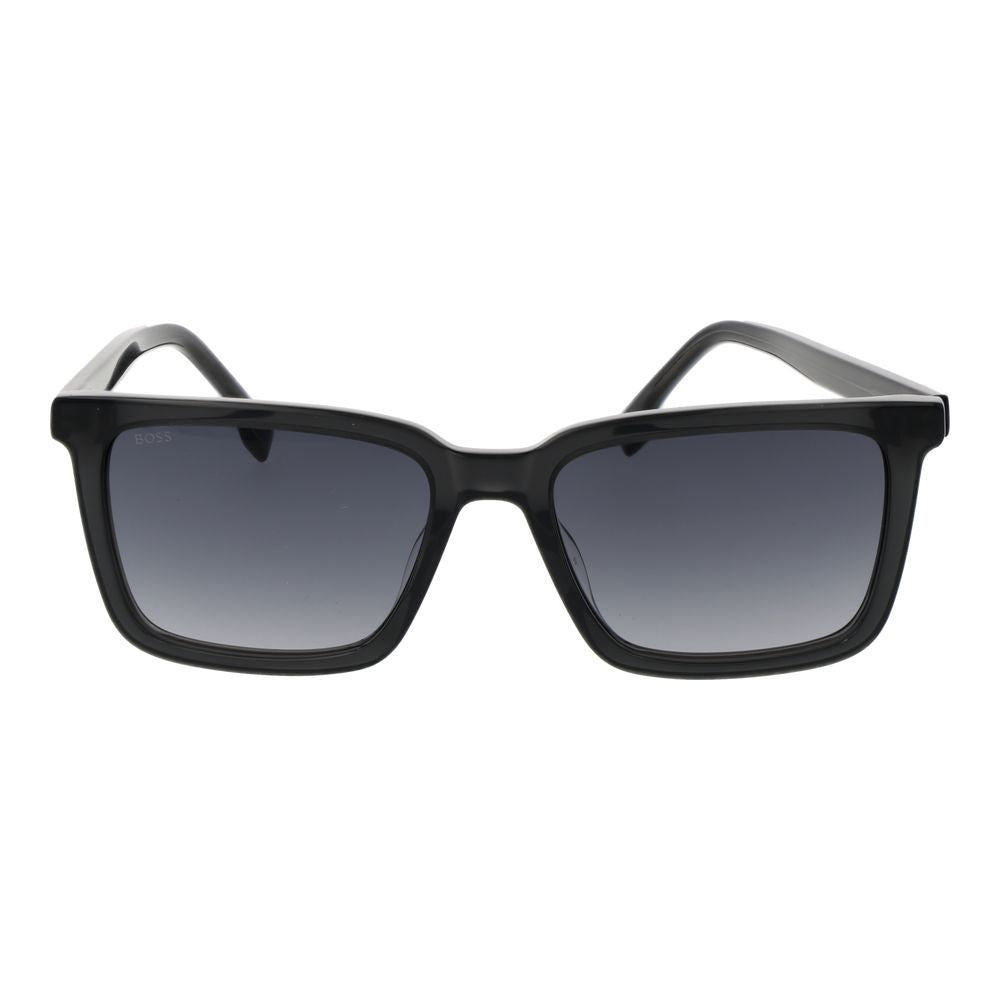 Grey Acetate Rectangle Sunglasses