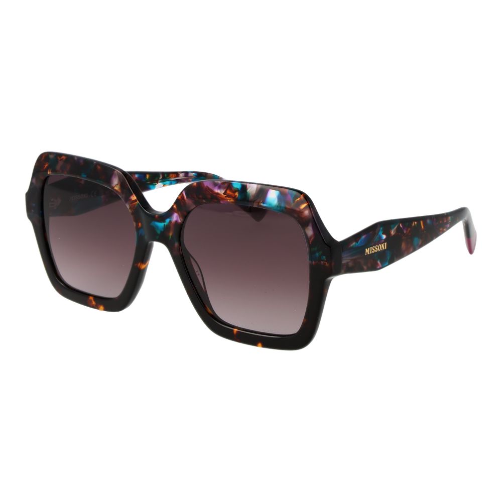 Multicolor Acetate Gradient Sunglasses